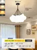 Candelabro Moderno Minimalista, Lámpara para Sala de Estar, Lámpara de Techo Larga de Lujo Ligero de Moda Estilo Francés para Dormitorio Principal, Lámpara para Comedor, Lámpara de Luna y Cielo Estrellado