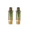 Válvula de Segurança de Pressão de Ar para Automóvel Válvula de Escape de Cobre Puro Ferro Válvula de Ventilação do Tanque de Armazenamento de Ar Válvula de Alívio de Pressão Universal Compressor Alta Pressão