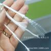 Cuerda de Nylon 2.0 Cuerda de Nylon Blanca Cuerda de Nylon Recubierta Cuerda de Nylon de 16 Lingotes Collar de Cuerda de Jade Cuerda de Nylon