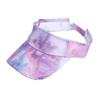 Sombrero para Mujer Popular en Internet ins Primavera y Verano Tie-Dye Gorra de Visera Vacía Estilo Coreano Trendy Deportes al Aire Libre Gorra de Béisbol Sombrero Parasol