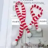 Mini Chapéu de Natal Pequeno Chapéu de Natal Garrafa de Bebida Decoração de Garrafa de Vinho Chapéu de Natal Cachecol de Natal Chapéu de Natal de Boneca