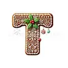 Explosiones Transfronterizas Navidad Árbol de Navidad 26 Decoraciones de Letras de Jengibre Colgante Pequeño de Letra Colgante