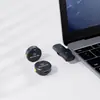 Microfone de Lapela com Botão Sem Fio, Placa de Som Um para Dois, Dedicado para Transmissões Ao Vivo e Hosts de Vídeos Curtos do Tiktok