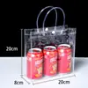 Bolso Transparente de PVC con Logo Impreso Personalizado, Bolso de Regalo para Dulces de Boda de Alta Gama, Hecho a Medida