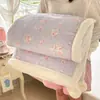 Manta de pompón de lana de cordero y vellón de leche de grado A para bebés e infantes, nueva 2026, adecuada para siestas en la oficina y como manta gruesa para el sofá