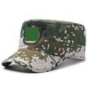 Gorra de camuflaje primavera y otoño gorra de entrenamiento militar digital verano exterior niños y niñas gorra de entrenamiento escolar actividades en la jungla gorra plana