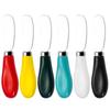 Mango de cerámica transfronterizo acero inoxidable 304 cuchillo para crema cuchillo para mantequilla vajilla pan mermelada espátula mantequilla queso