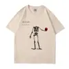 Camiseta Informal de Manga Corta con Estampado 2D para Mujer 2025 Venta Directa de Fábrica al por Mayor para Camisetas de Verano para Mujer