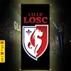 Logo de Equipo de Club de Fútbol Tela Colgante Dormitorio Casa de Alquiler Bar Estudio Pintura Colgante Tela de Fondo Decorativa
