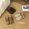 Chinelos Meio Sapatos com Cobertura para Cabeça Estilo Britânico 2026 Nova Chegada Outono Calçados Externos Sola Plana Mules Birkenstock Sapatos Femininos Fivela Sapatos Únicos