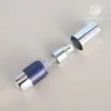 Tapa Plateada 15ml 30ml 50ml Tipo Empuje Envase al Vacío Botella de Plástico como Material Botella para Base de Maquillaje Líquido Cosmético