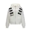 Sudadera con capucha bordada con parche de letras estilo callejero americano para otoño e invierno, unisex, corte holgado, chaqueta cárdigan de peso pesado de alta gama