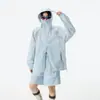 2026 Verão Design Color-Blocking Novo Ultra-Denso Respirável Sensação de Gelo Proteção Solar Roupas Leves e Frescas Upf100+ Fashion e Protetor