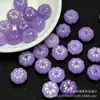 Violeta Jade 13mm Contas de Abóbora Contas Soltas Atacado DIY Acessórios de Joias de Jade Colar Pulseira Brincos Atacado