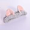 Diadema para Lavado Facial de Venta Caliente, Paquete de Cabello para Mujeres, Diadema de Felpa Linda de Invierno con Lazo, Diadema de Confinamiento, Transfronterizo Europeo y Americano