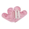 Peine de Doble Cara con Forma de Corazón de Melocotón para Maquillaje Sencillo, Cuchillo para Cortar el Cabello, Herramienta de Auto-corte para Flequillo, Adelgazamiento del Cabello, Eliminación de Cabello Fino, Herramienta para Puntas Abiertas