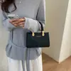 Bolso Cuadrado Pequeño Texturizado de Alta Calidad al por Mayor para Mujer, Nuevo Estilo Verano 2026, Bolso de Hombro Color-Blocking de Lujo Ligero, Bolso Cruzado para Viajes