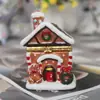 Fabricantes Exportan Artesanías de Cerámica Europeas y Americanas Cajas para Joyería Adornos para el Hogar Regalo de Navidad Pintado a Mano Cajas de Cerámica para Almacenamiento