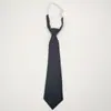 Colchones raíz de pluma traje color sólido corbata de moño roja cuello de mujer flor estilo universitario japonés corbata de moño jk traje de marinero moda