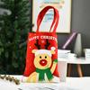 Hong Kong Amor Creativo Bolsa de Tote Navideña Muñeco Tridimensional Bolsa de Dulces Varias Bolsas de Manzana Bolsillo con Cordón Bolsa de Regalo Decorativa