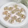 Ding Yi Luna Fría Pentagrama Electrochapado Rosa Eterna Agujero Pasante Cuentas de Resina Pulsera DIY Colgante Accesorios de Joyería