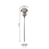 Vajilla de acero inoxidable portugués mate transfronterizo de Amazon, cuchillo, tenedor, cuchara, cuchara de postre, tenedor, 24 piezas