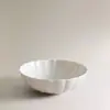 Super Hermoso Tazón de Encaje, Tazón para Fideos, Tazón de Cerámica, Tazón para Ensalada, Tazón para Platos Caseros, Tazón para Fideos Instantáneos, Tazón para Sopa de Aspecto Elegante, Tazón para Arroz y Frutas