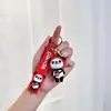 Chaveiro Pingente Criativo Fofo de Desenho Animado Panda Pingente de Bolsa Feminina Pingente de Chaveiro de Carro Pequeno Presente Venda por Atacado