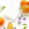 Juguetes pequeños de comida hechos a mano: fruta, fresas, duraznos, tomates, calabazas, juguetes blanditos, moldes de silicona de grado alimenticio