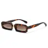Gafas de sol de moda transfronterizas europeas y americanas con montura pequeña, apariencia de alta gama, estilo hip-hop único y moderno, y protección UV