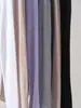 Nova blusa de base feminina para outono e inverno, em malha de mistura de seda e lã, com gola alta, ajuste elástico, design simples e mangas compridas.