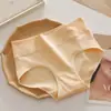 Roupa Íntima Feminina 100% Algodão, Controle da Barriga e Levanta Bumbum, Atacado do Fabricante, Roupa Íntima Feminina Plus Size para 70kg, Cintura Média-Alta Feminina 100% Algodão