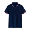 Camisa Polo de Manga Corta con Cuello de Piqué de 190g, 32 Piezas, Soporta Logotipo Impreso, Publicidad, Camisa Casual Cultural Unisex