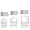 Novo Produto do Fabricante em Estoque: Série Safira de Alta Qualidade, Simples e Luxuosa Frasco de Perfume Portátil com Tampa de Encaixe