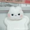 Peluche de Conejo Chirriante Juguete Colgante para Bolso Mochila Escolar Estudiantil Cadena Colgante Decorativa Lindo Súper Lindo Llavero