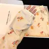 Pijama Infantil de Estampado Integral Floral y Estrellas, Conjunto de Manga Larga y Pantalón Largo para Primavera y Otoño, Ropa de Casa para Dormitorio de Estudiantes