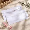 Sobre de perfume de papel nacarado grueso, fresco y simple, bendiciones escritas a mano, carta de amor romántica rosa, invitación de agradecimiento