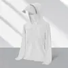 Ropa de Protección Solar de Seda Helada para Exteriores Estilo Pareja para Mujer UPF100+ Sensación Helada Ropa de Protección Solar Anti-UV para Hombre Casual para Exteriores