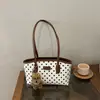 Otoño 2026 Nueva Moda Tendencia Alta Gama Gran Capacidad Diseño Único Elegante Lunares Bolso de Hombro Bolso Cruzado