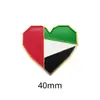 Insígnia de metal com bandeira dos Emirados Árabes Unidos transfronteiriça acessórios de vestuário presentes adesivos para celular fabricantes de origem atacado personalização