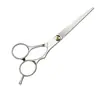 Tijeras para Cortar el Cabello Tijeras de Peluquería Profesionales 5.5 Pulgadas Cortadores de Dientes Planos Divididos Juego de Tijeras de Barbero para Adultos Niños del Hogar