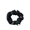 Nudo para Cola de Caballo Coreano de Alta Elasticidad, Accesorio para el Cabello Pequeño Sencillo y de Moda con Pedrería, Banda Suave para Moño