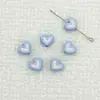 Aleación Aceite Gotas Cuentas de Amor Agujero Pasante Color de Contraste Cuentas de Amor DIY Accesorios para Joyería Hecha a Mano Colgante de Bolsa Material para Pulsera