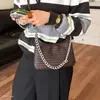 Bolso Cruzado Tejido Estilo Nuevo 2026 Nicho Versátil para Viajes Diarios Bolso de Mano Bolso de Hombro Moda Retro para Mujer