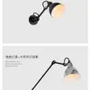 [Transfronterizo] Lámpara de Pared de Latón para Casa de Huéspedes, Lámpara de Pared Ajustable de Estilo Industrial Vintage para Estudio, Lámpara de Lectura de Brazo Largo Estilo Japonés, Lámpara de Mesita de Noche