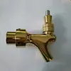 Productos en Stock Directamente del Fabricante, Disponibles para Venta al por Mayor, Boquilla Dispensadora de Licores No Ajustable, Boquilla Dispensadora de Licores Dorada de Imitación No Ajustable con Conector Rápido para Barril