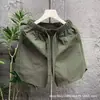 Novos Shorts Casuais Largos de Verão Masculinos, Cor Sólida, Marca de Alta Qualidade Tendência, Shorts Esportivos Estilosos de Cinco Pontos para Praia para Homens