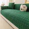 Almofada de Sofá de Chenille Estilo Simples Todas as Estações 2026 Toque de Luxo Leve High-End Almofada de Assento Capa de Sofá Antiderrapante Fixa