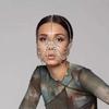 2022, nueva joyería transfronteriza con borlas de cristal de diamantes de imitación para el rostro, tocado de fiesta de baile europeo y americano, accesorios para el cabello, cadena al por mayor