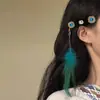 Nuevos Accesorios para el Cabello Estilo Chino Estilo Antiguo Dinastía Han Flor Pinza para el Cabello Cheongsam Pinza para el Cabello Dulce y Exquisito Pinza Lateral Accesorios de Hada para Niñas